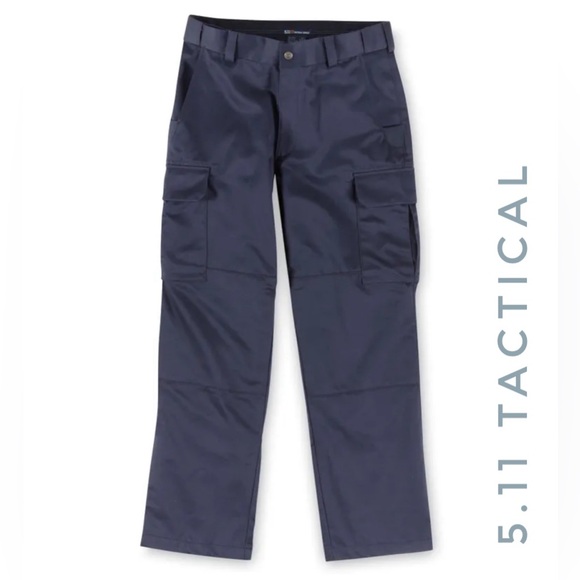5.11 Tactical Other - 5.11 Tactical Men's Company Cargo Pants Dark Navy 38x30 #74399 Adjustable Waist